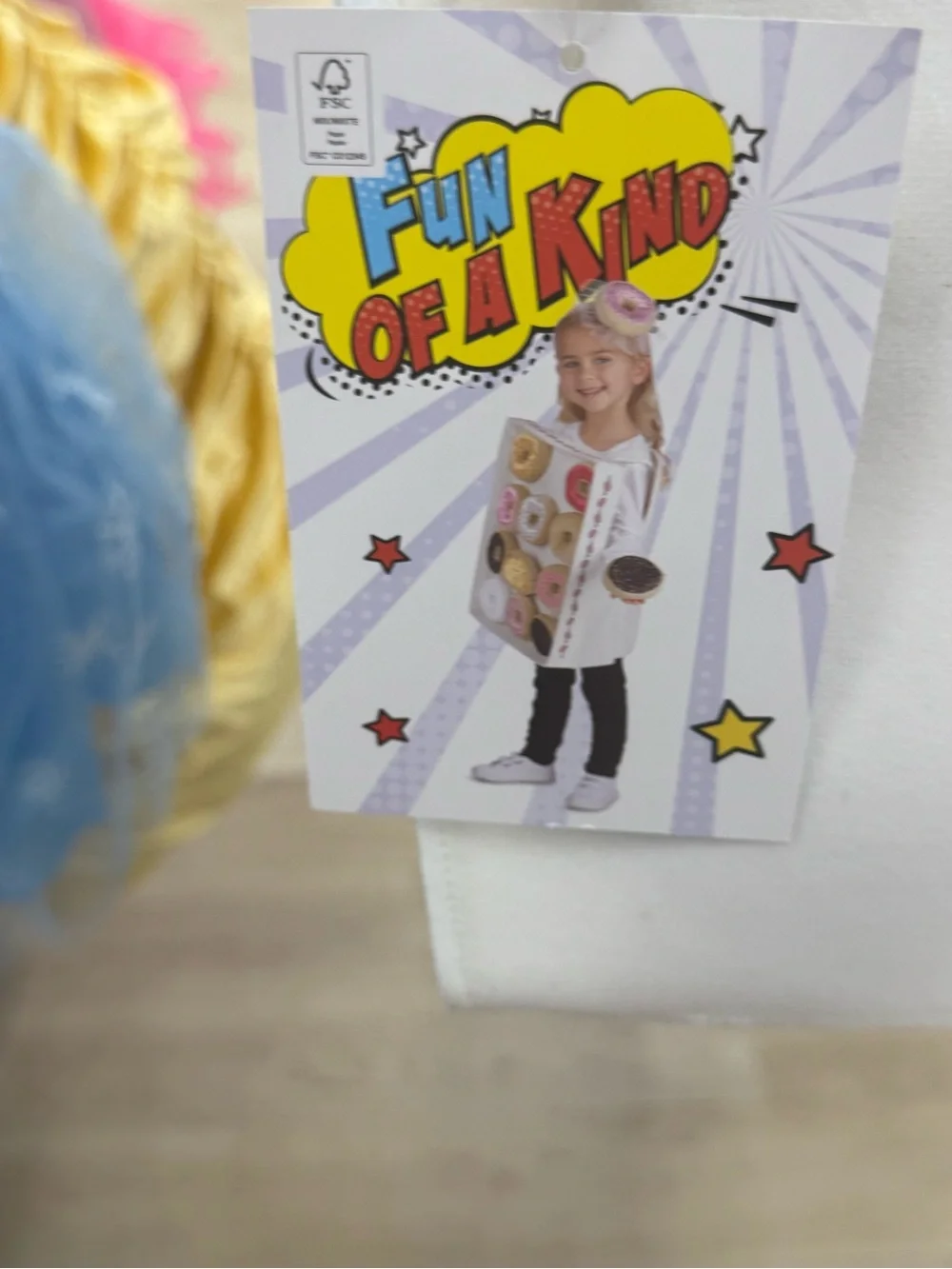 Kids  Donut costume  - Pink, White, Brown